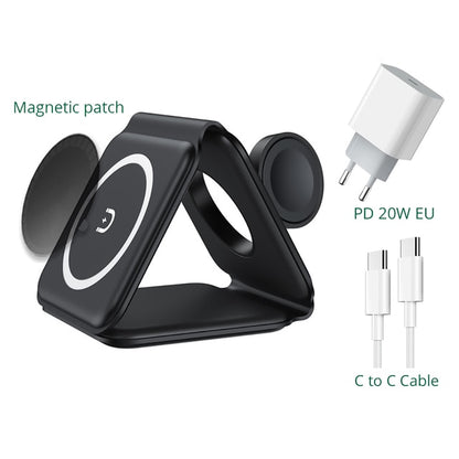 Foldable Wireless Charger for Apple